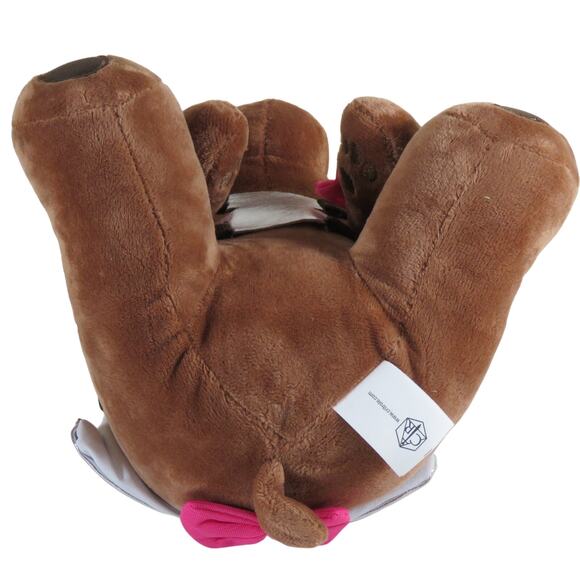 Critical Role Vex Trinket Plush Bear, Knight Helmet Pink Bows Legend Vox Machina - Picture 6 of 13